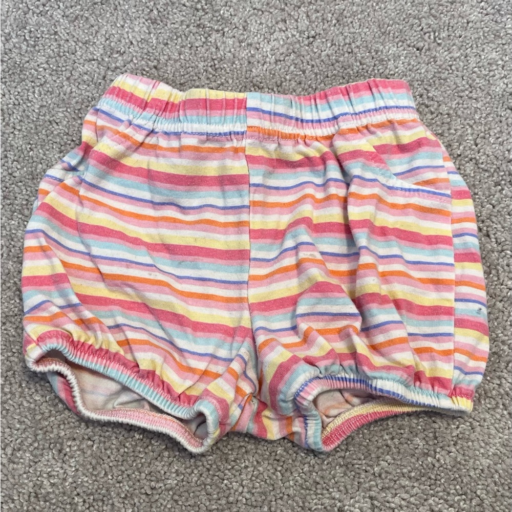 ⭐️ 5/$25 ⭐️ Colorful Striped Baby Shorts 18M
